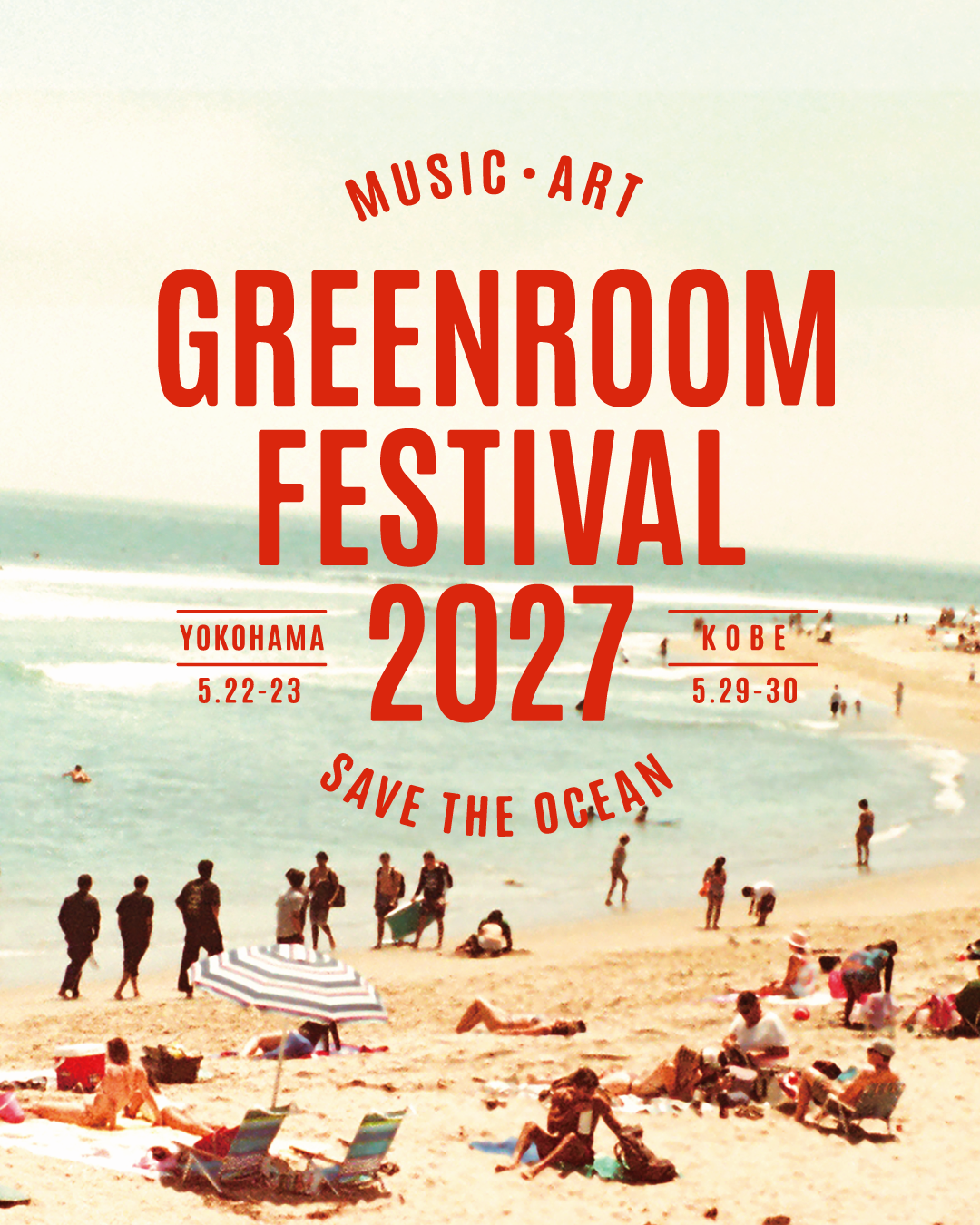 GREENROOM FESTIVAL 2027 Coming to Yokohama & Kobe!