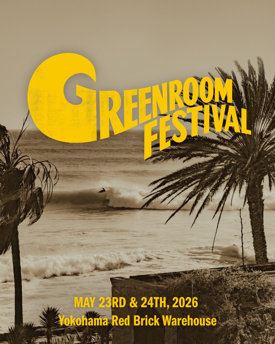 GREENROOM FESTIVAL’26 開催決定！