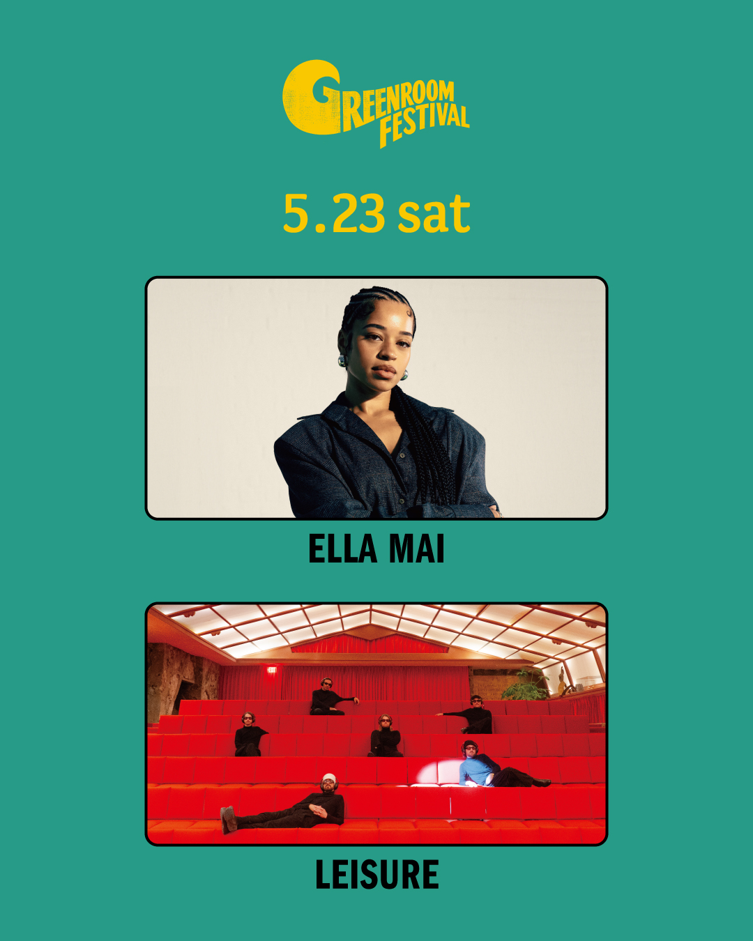 第3弾出演アーティスト発表！